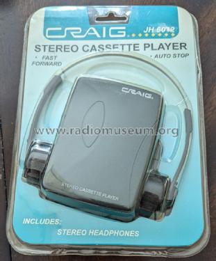 Stereo Cassette Player JH6012D; Craig Panorama Inc.; (ID = 2981596) Ton-Bild