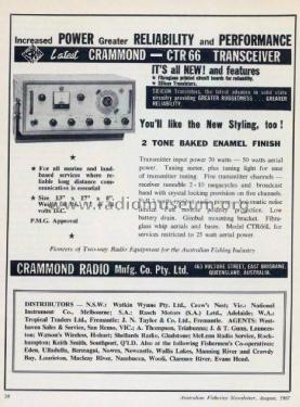 Transceiver CTR66L; Crammond Radio (ID = 2982723) Commercial TRX