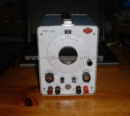 Audio Generator GBT515; CRC, Constructions (ID = 1832554) Equipment