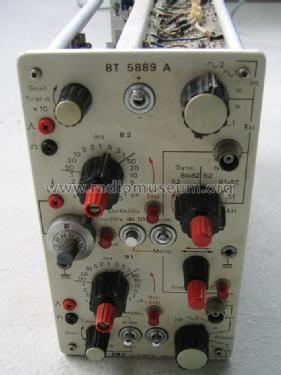 Horizontal amplifier plug-in unit BT 5889 A; CRC, Constructions (ID = 1065171) Equipment