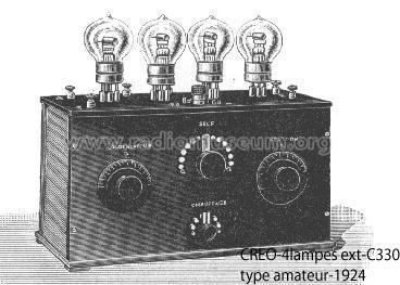 C 330 type Amateur; CRÉO C.R.É.O., (ID = 2130399) Radio