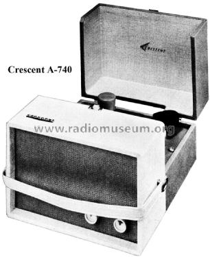 Phono Amplifier A-740; Crescent Industries, (ID = 1847484) R-Player