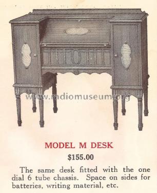 M Desk ; Crescent Radio Mfg. (ID = 2086844) Radio