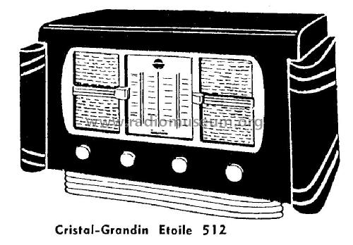 Cristal-Grandin Étoile 512; Grandin, Cristal- (ID = 700428) Radio