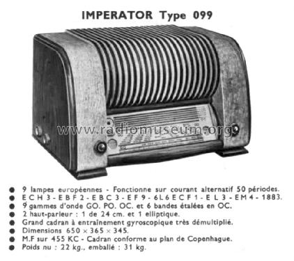 Cristal-Grandin Impérator 099; Grandin, Cristal- (ID = 1417732) Radio