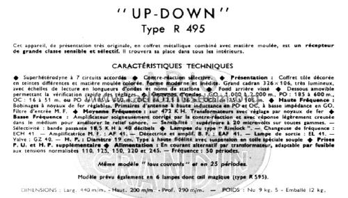 Cristal-Grandin Up-Down V R495; Grandin, Cristal- (ID = 1418131) Radio