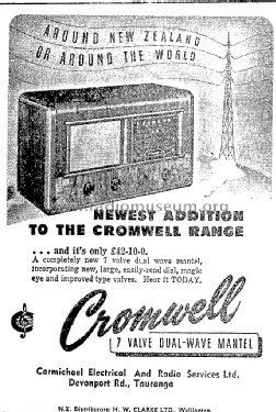 Cromwell 729; Cromwell, Gulbransen (ID = 2910970) Radio