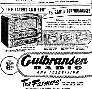 Gulbransen 4153; Cromwell, Gulbransen (ID = 2892132) Radio