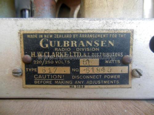 Gulbransen Leader 617; Cromwell, Gulbransen (ID = 3031671) Radio