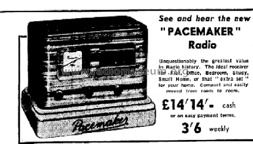 Pacemaker 5M0; Cromwell, Gulbransen (ID = 3019059) Radio