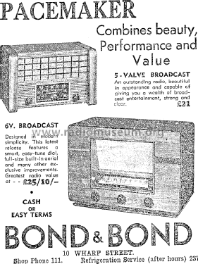 Pacemaker 617P; Cromwell, Gulbransen (ID = 2818159) Radio