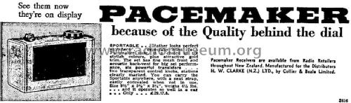 Pacemaker Sportable ; Cromwell, Gulbransen (ID = 3099547) Radio