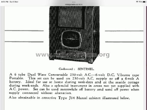 Cromwell Sentinel 6CV3; Cromwell, Gulbransen (ID = 2813946) Radio