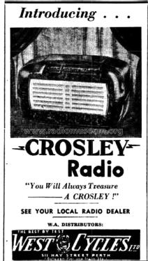 BM47; Crosley Brand (ID = 2711541) Radio