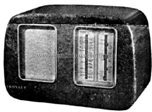 111A; Crosley AvCo Italy (ID = 665606) Radio