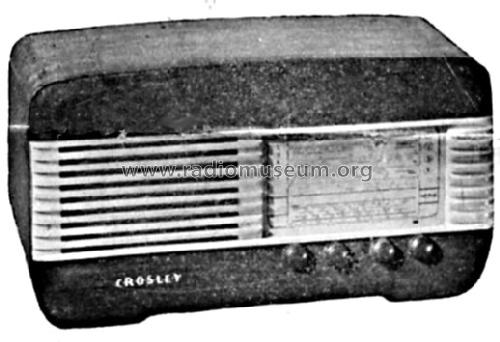 118A; Crosley AvCo Italy (ID = 665604) Radio