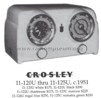 11-120U Ch= 311; Crosley Radio Corp.; (ID = 1404110) Radio