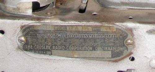 Dual Fiver Ch= 167; Crosley Radio Corp.; (ID = 550981) Radio