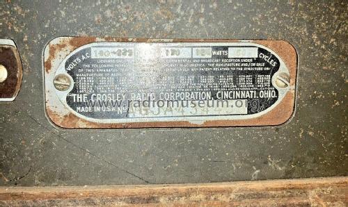 170 Cathedral; Crosley Radio Corp.; (ID = 2883868) Radio