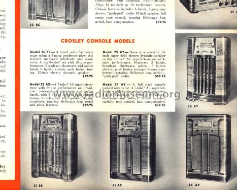 25 AX ; Crosley Radio Corp.; (ID = 1365150) Radio