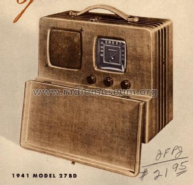 27 BD ; Crosley Radio Corp.; (ID = 254657) Radio