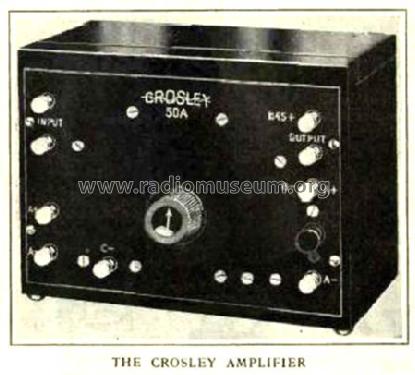 50A Amp; Crosley Radio Corp.; (ID = 1287494) Ampl/Mixer