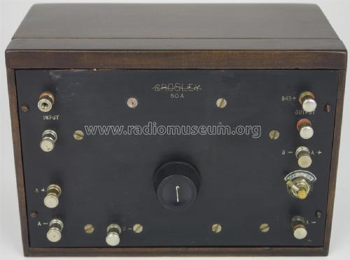 50A Amp; Crosley Radio Corp.; (ID = 1867612) Ampl/Mixer