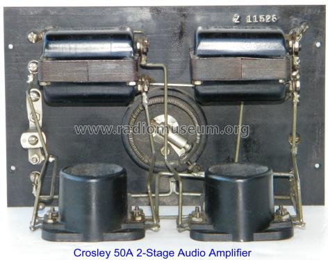 50A Amp; Crosley Radio Corp.; (ID = 852889) Ampl/Mixer