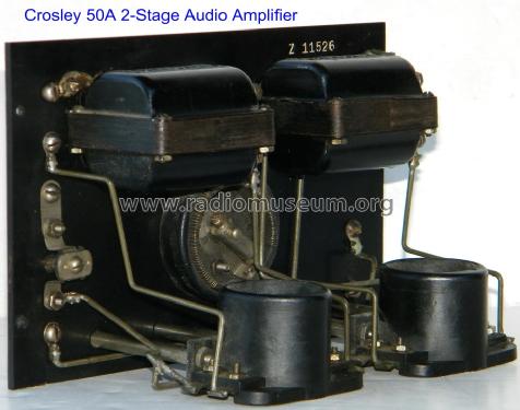 50A Amp; Crosley Radio Corp.; (ID = 852890) Ampl/Mixer