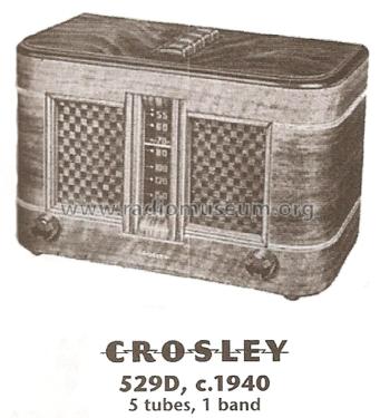 529D Ch= 529; Crosley Radio Corp.; (ID = 1821806) Radio