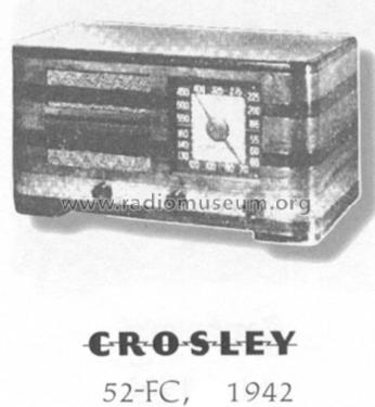 52-FC 90; Crosley Radio Corp.; (ID = 100853) Radio