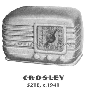 52TE Ch= 77; Crosley Radio Corp.; (ID = 101001) Radio