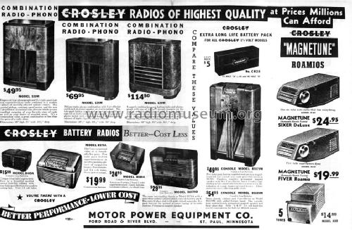 539M Ch= 539; Crosley Radio Corp.; (ID = 1360366) Radio