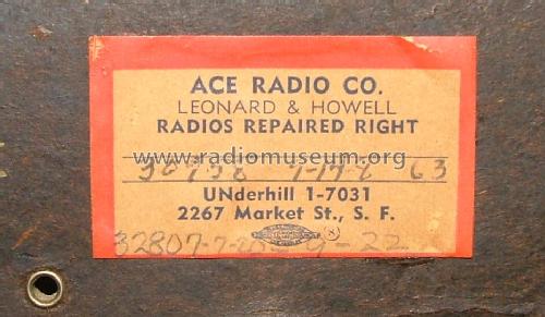 56TU ; Crosley Radio Corp.; (ID = 1599179) Radio