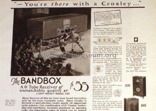 Bandbox 601 ; Crosley Radio Corp.; (ID = 2156413) Radio