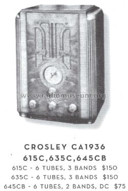 615 Cruiser ; Crosley Radio Corp.; (ID = 1597171) Radio