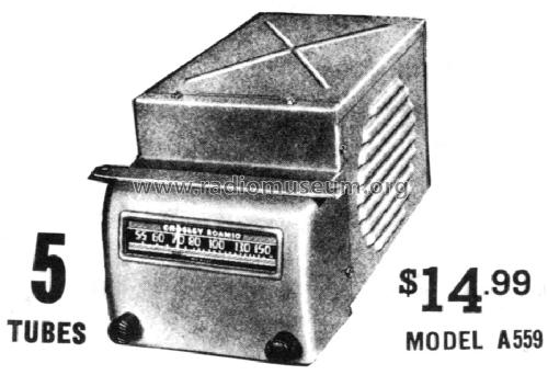 A559 ; Crosley Radio Corp.; (ID = 1360364) Car Radio