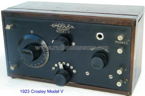 Cincinnati Model V ; Crosley Radio Corp.; (ID = 2447156) Radio