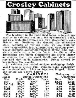 Crosley Cabinets ; Crosley Radio Corp.; (ID = 1153540) Gehäuse