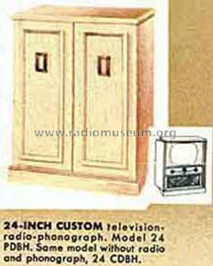 Custom 21 CDBH ; Crosley Radio Corp.; (ID = 1832733) Television