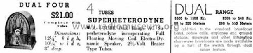 Dual Four Ch= 169; Crosley Radio Corp.; (ID = 631747) Radio