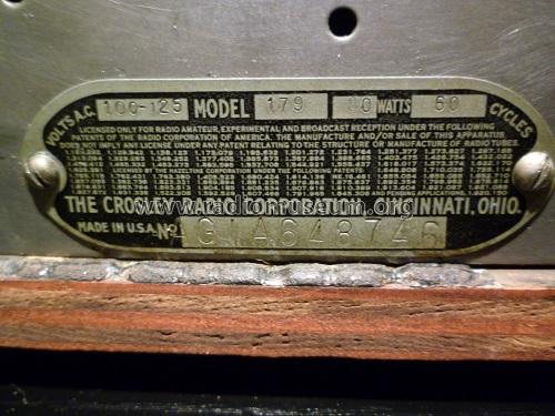 Dual Seventy Ch= 179; Crosley Radio Corp.; (ID = 1577112) Radio