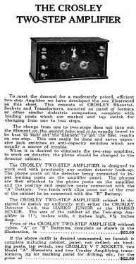 Early 1922 Crosley Radio Products Catalog ; Crosley Radio Corp.; (ID = 1154970) Paper