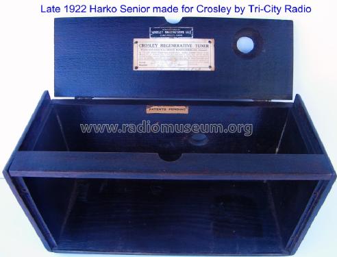 Harko Senior Model V-B; Crosley Radio Corp.; (ID = 822056) Radio