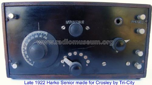 Harko Senior Model V-B; Crosley Radio Corp.; (ID = 822057) Radio