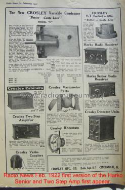 Two-Stage A.F. Amplifier 2-Step A.F.Amp.; Crosley Radio Corp.; (ID = 820311) Verst/Mix