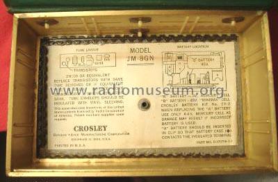 JM8GN 'Magic Mood' Ch= R 102; Crosley Radio Corp.; (ID = 162551) Radio