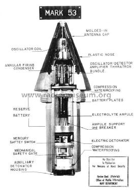 Proximity Fuse MK53-Fuze ; Crosley Radio Corp.; (ID = 2158278) Military