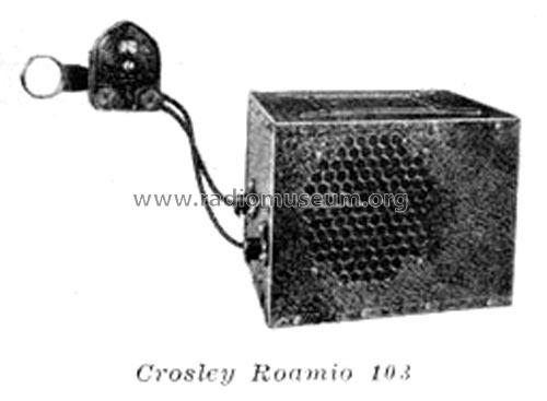 Roamio Ch= 103; Crosley Radio Corp.; (ID = 1188301) Car Radio