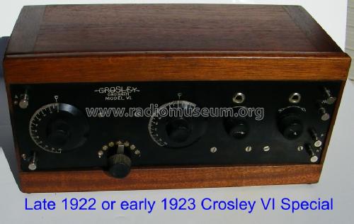 Special VI ; Crosley Radio Corp.; (ID = 822136) Radio